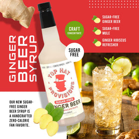 Top Hat Provisions handcrafted mixers elevate home bar creations.