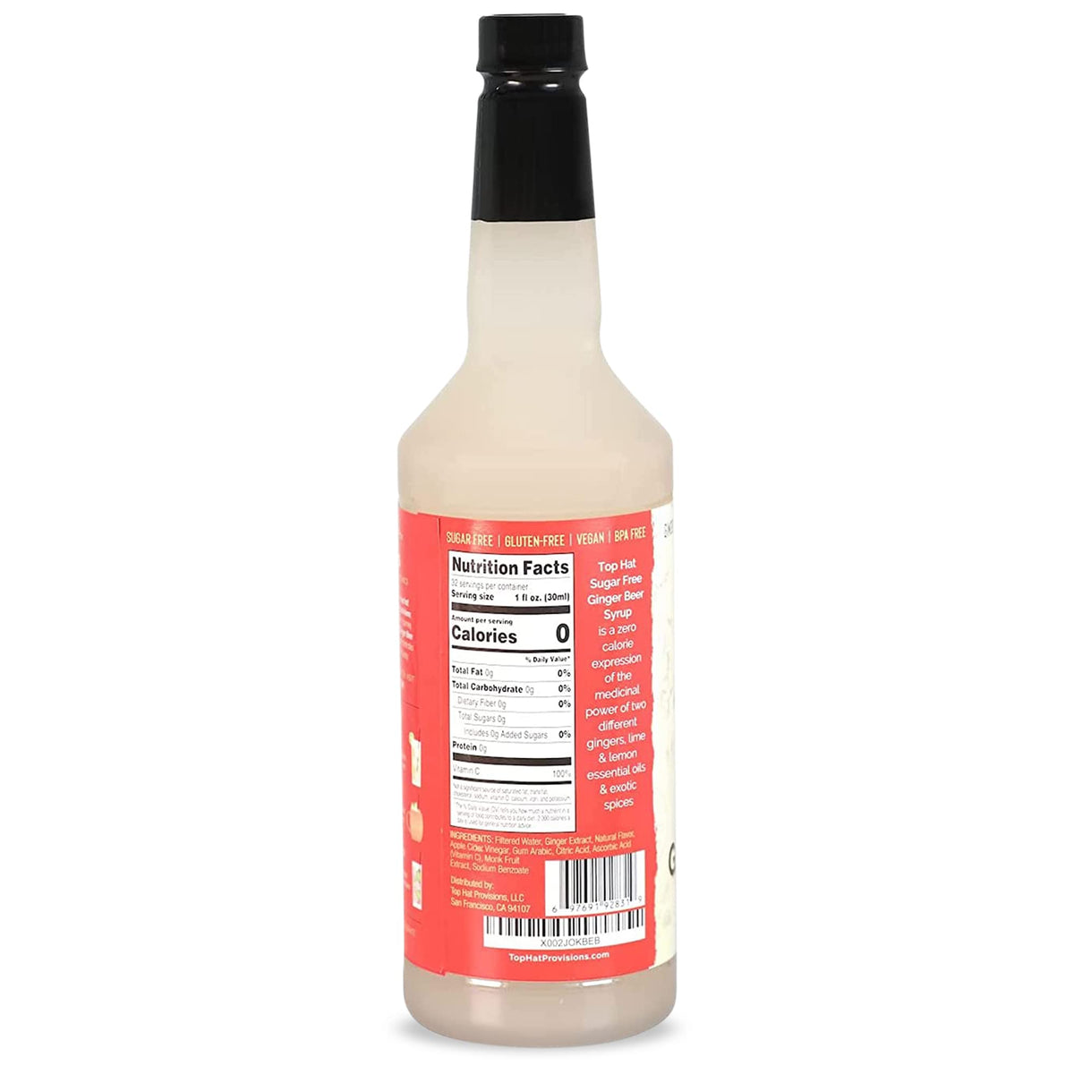 Top Hat Provisions soda-stream-compatible syrup for quick at-home sodas.