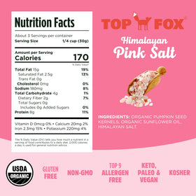 US-grown organic Top Fox pumpkin seeds supporting sustainable farming.