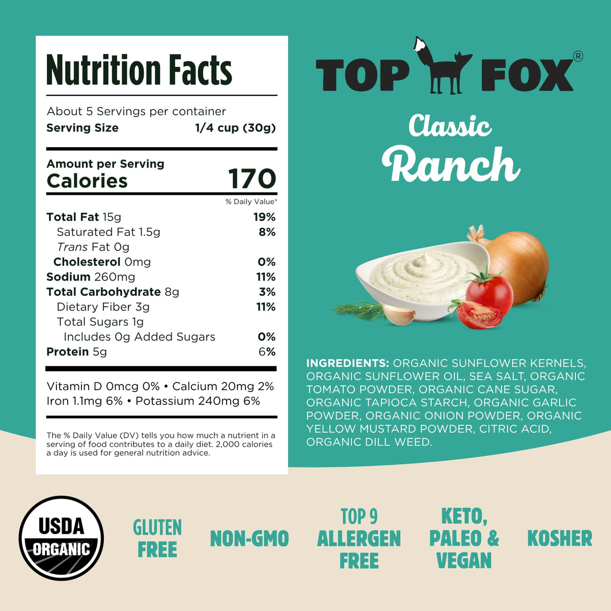 Top Fox seeds grown in the USA with sustainable farming practices.