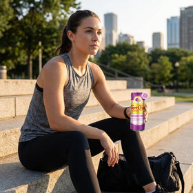Topo Chico Raspberry Lemon can showcases bold berry-lemon balance for a lift