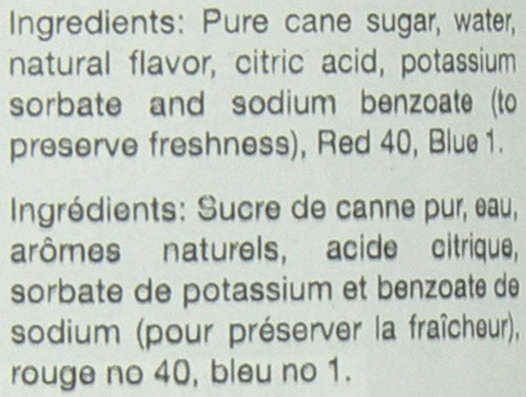 Torani Blueberry Syrup 750 ml packaging ideal for home bar use.
