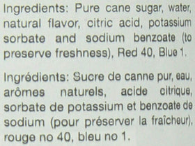 Torani Blueberry Syrup 750 ml packaging ideal for home bar use.