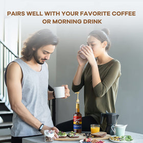 No artificial colors or high fructose corn syrup in Jimoco syrups.