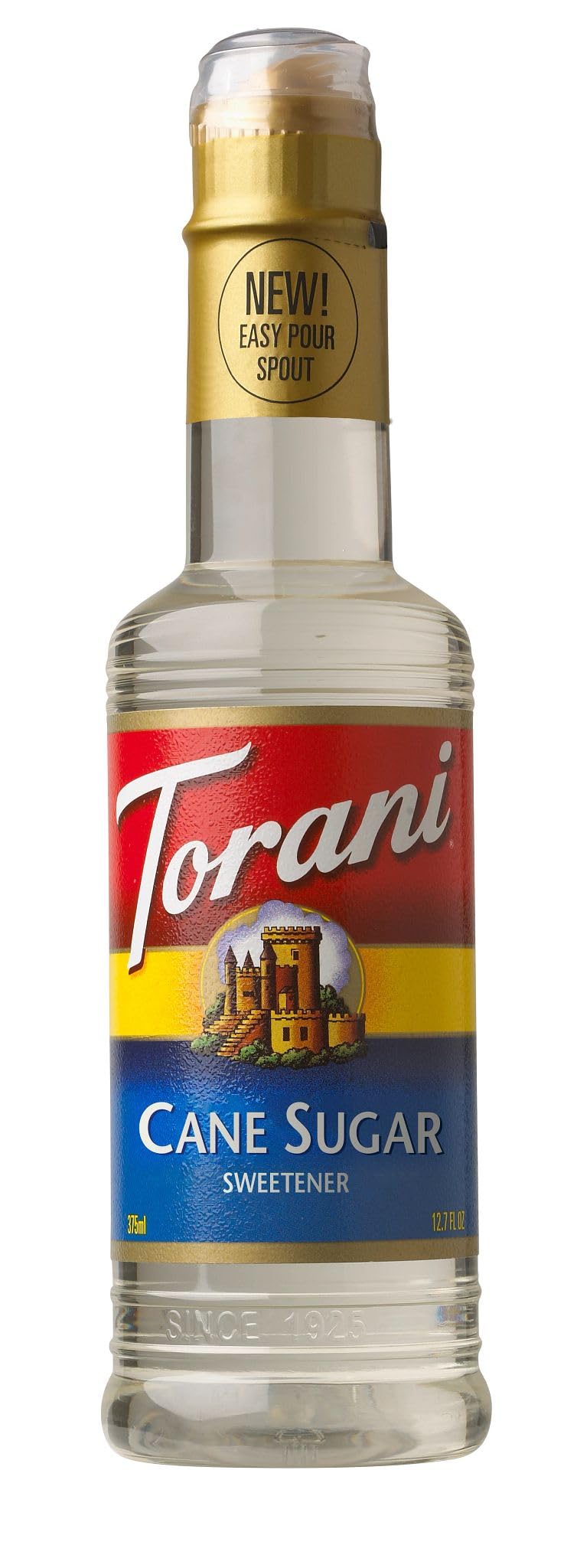 Torani flavored syrup pour enhances coffee, tea, and cocktails with rich flavor.
