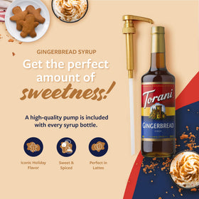 Vintage label design emphasizing ginger, molasses, and warm spices.