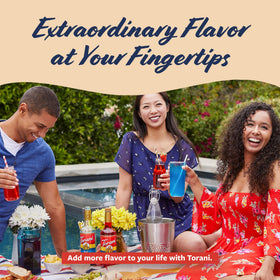 Torani Huckleberry Syrup enhances sodas with natural flavor and sparkle
