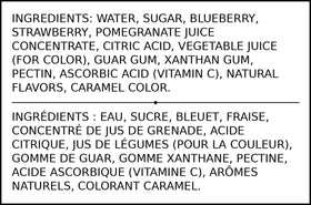Torani mix used in a mocktail for fruity, versatile options