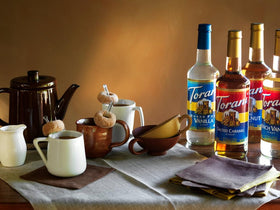 Torani Mojito Mint Syrup soda-ready flavor for sparkling drinks.