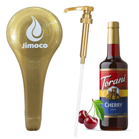 Torani packaging shows flavor variety and sugar-free options.