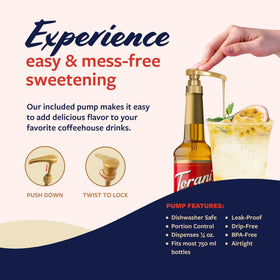 Torani Passion Fruit Syrup brightens lemonade with tropical flavor