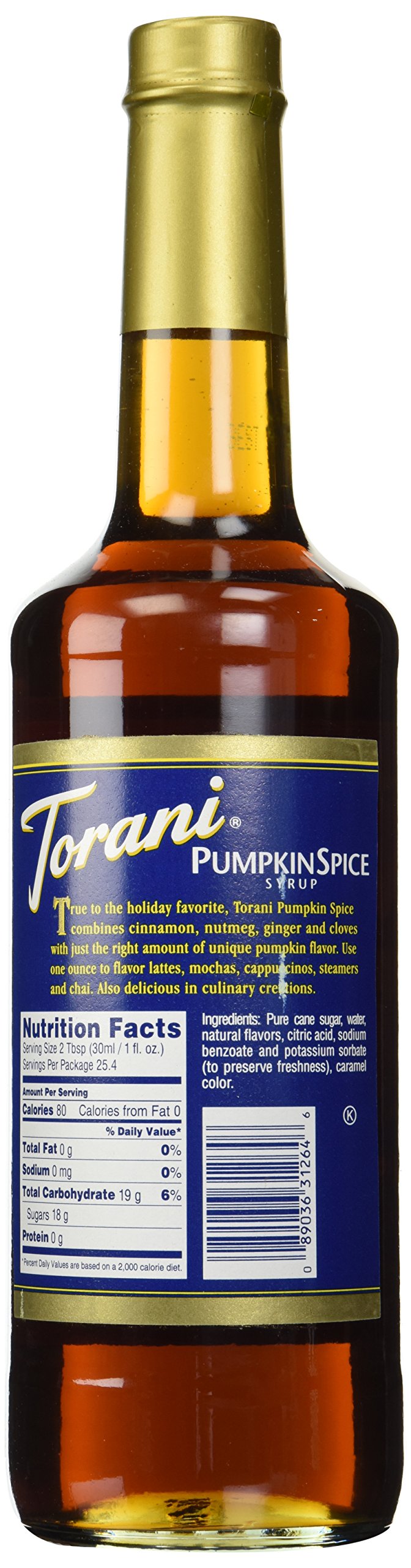 Torani Pumpkin Spice Syrup latte art for festive seasonal drinks