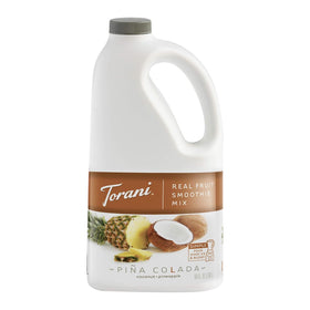 Torani Real Fruit Smoothie Mix Pina Colada bottle for tropical smoothies