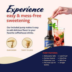 Iced tea with Torani Sugar Free Black Cherry Syrup delivers flavor without sugar.