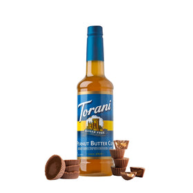 Creamy peanut butter cup flavor swirls into coffee for a sugar-free treat