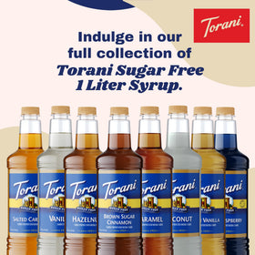 Torani Sugar Free Salted Caramel Syrup dessert topping idea