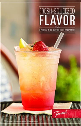 Torani Sugar Free Watermelon Syrup as a dessert topping adds fruity notes.