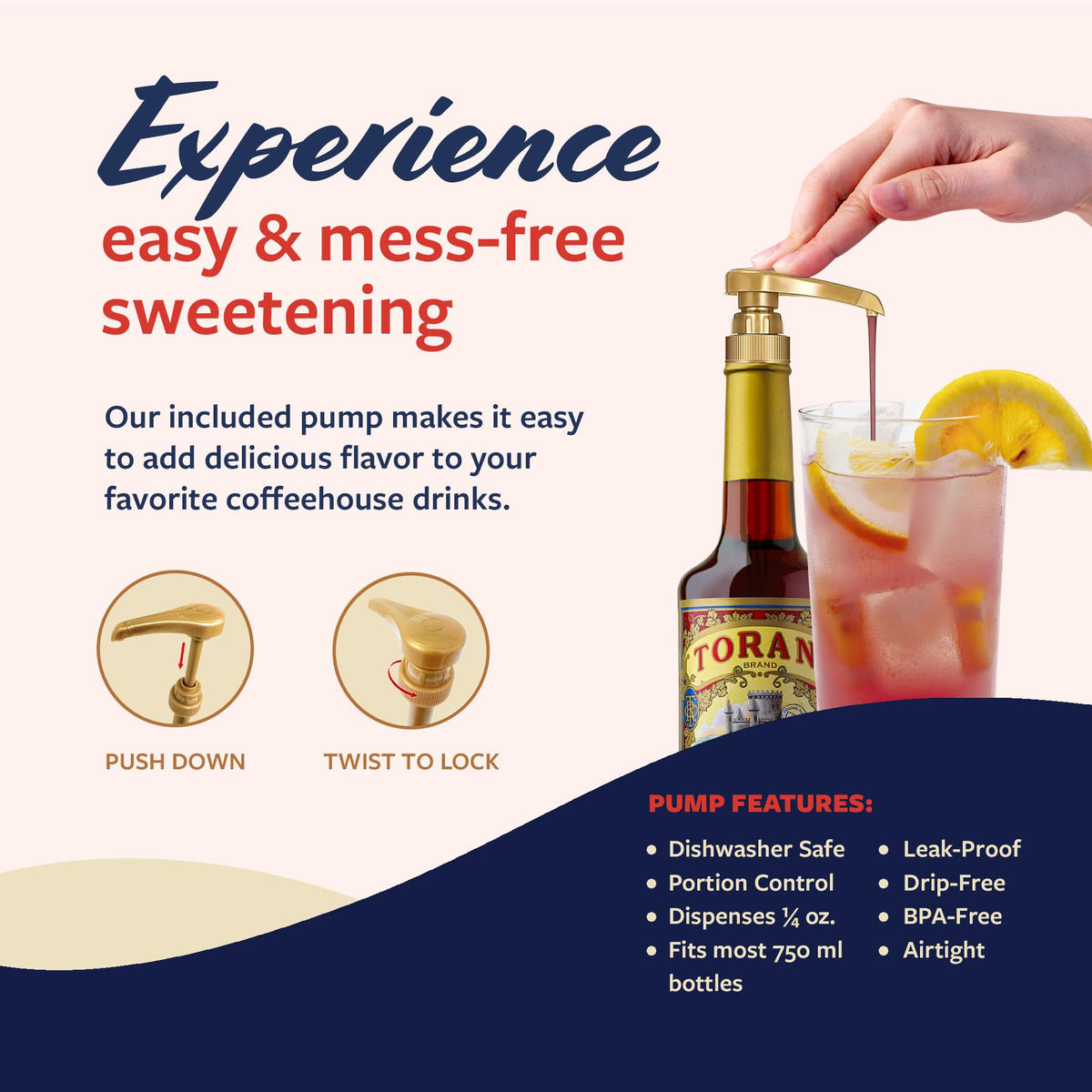 Torani Tamarindo Syrup perfect for lemonades and Italian sodas.