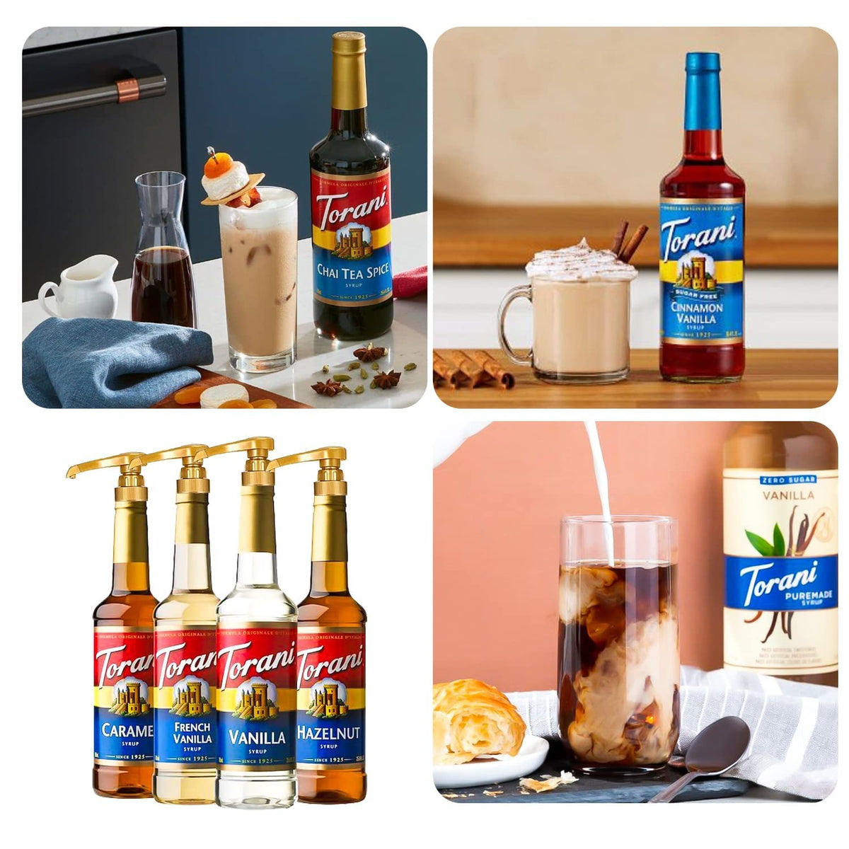 Ideal for coffee, sodas, and specialty drinks at home.