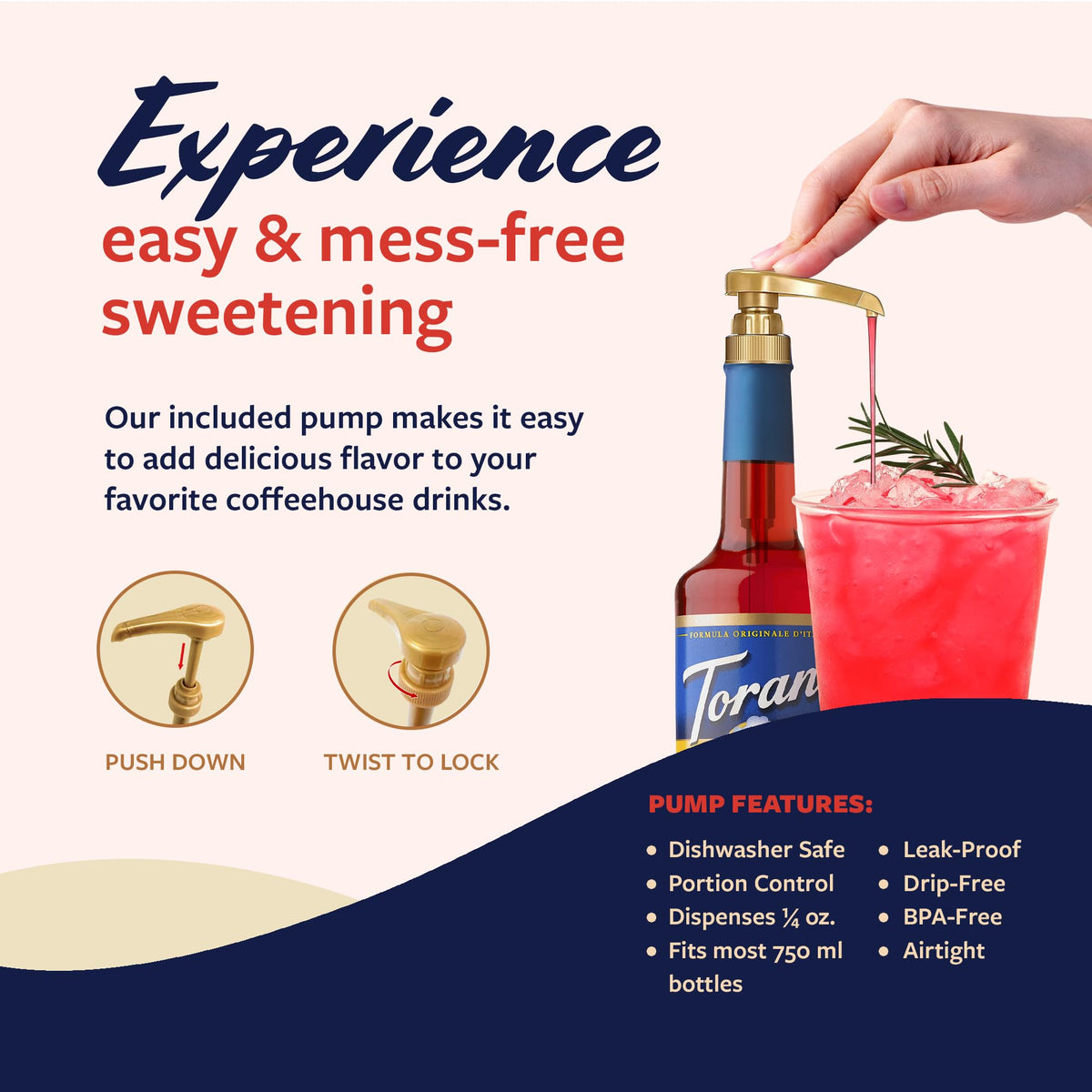 Torani Watermelon Syrup added to iced tea for summery lift.