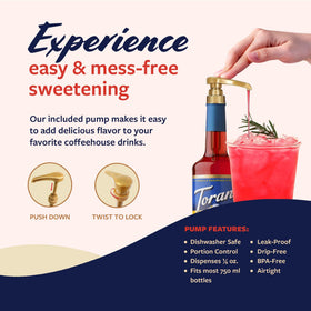 Torani Watermelon Syrup added to iced tea for summery lift.