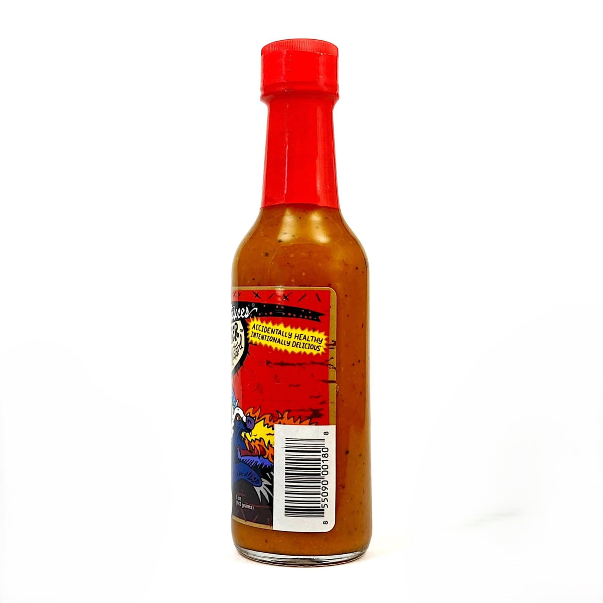 Torchbearer Honey Badger Hot Sauce wings plated with glaze