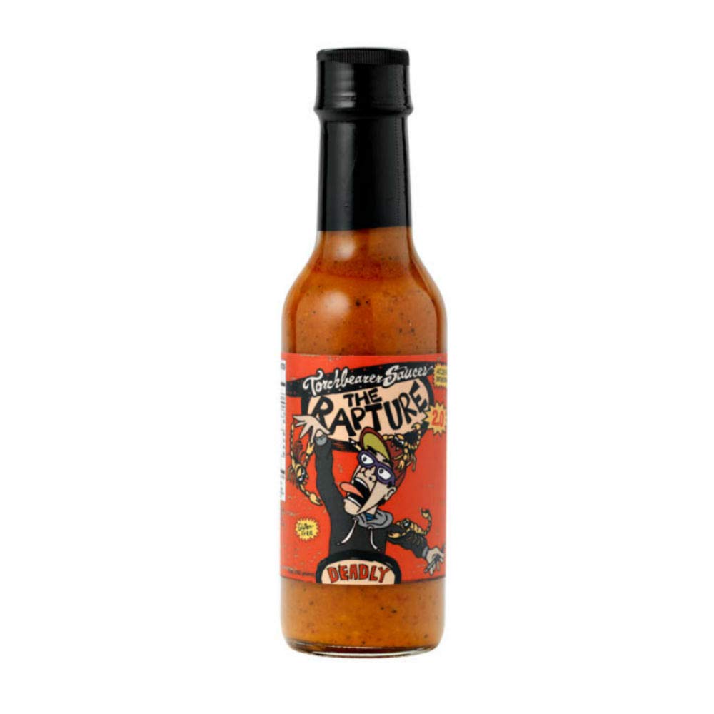 TorchBearer The Rapture bottle pour shows explosive flavor and intense heat