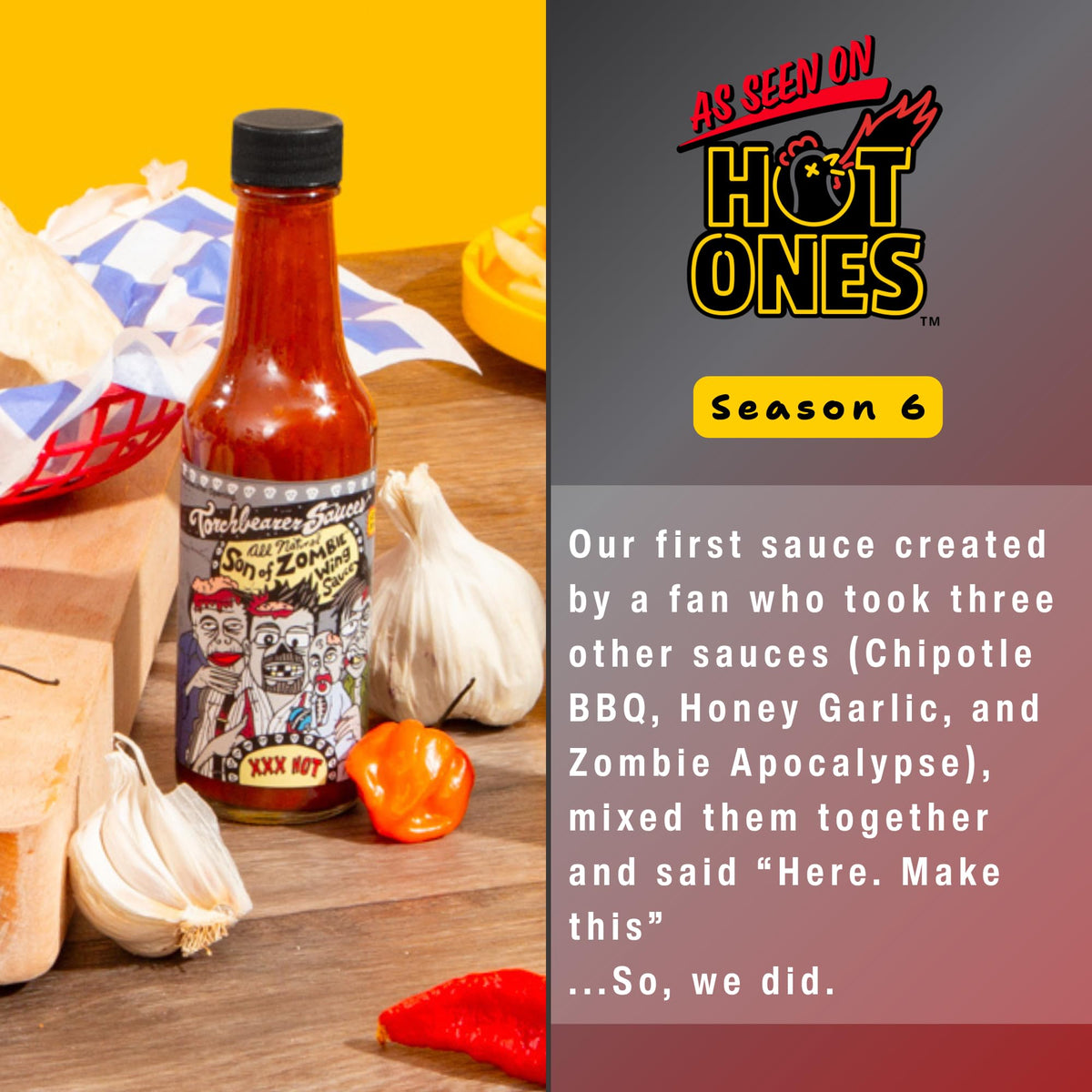 Zombie Apocalypse on pizza pairing, offering versatile heat for meals.