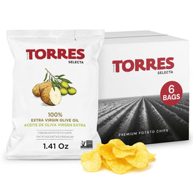 Torres Selecta gourmet chips pack highlights small-batch craftsmanship and premium flavor
