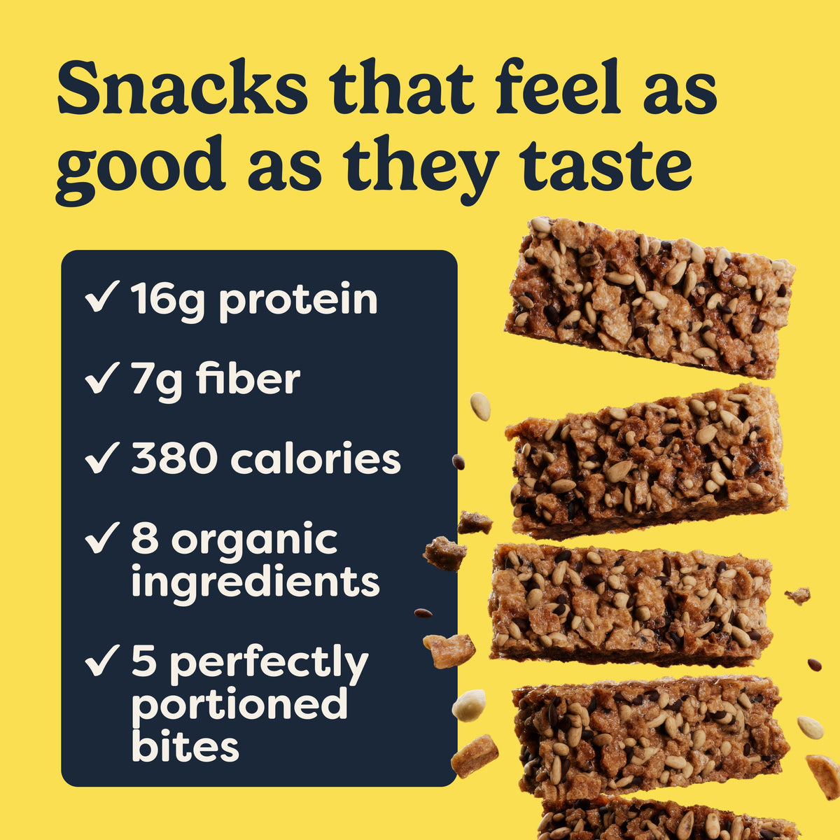 Tosi Meal Nut Bar packaging demonstrates 12-pack convenience for on-the-go snacking.