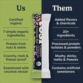 Chia and flax provide omega-3s in every bite
