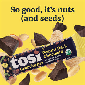 Tosi Nut Bars omega-3 rich seeds—nutrient-dense plant fats for everyday energy