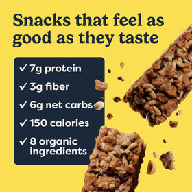 Tosi Nut Bars vegan gluten-free dairy-free pack—plant-based snack for everyday choice