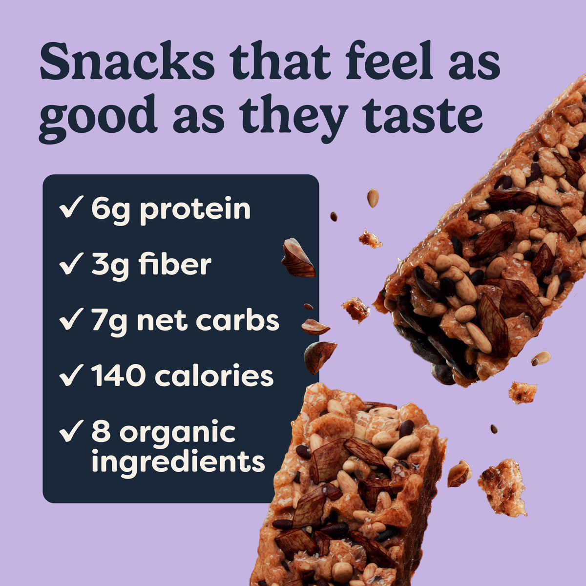Vegan gluten-free icon with bar emphasizing allergy-friendly appeal.