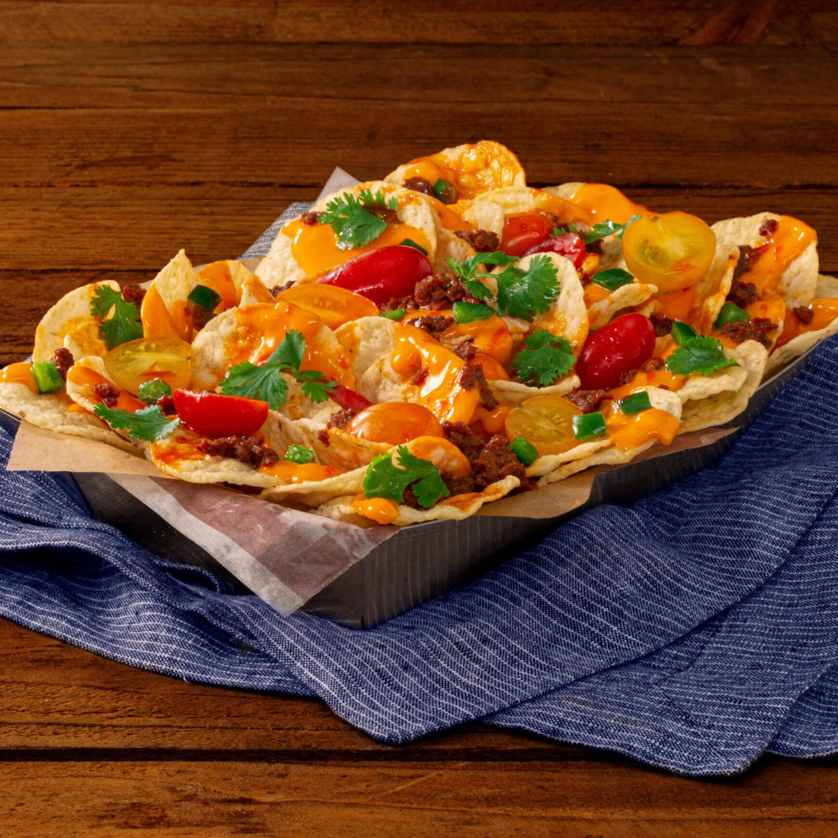 Tostitos Crispy Rounds bag logo visible to boost brand recognition