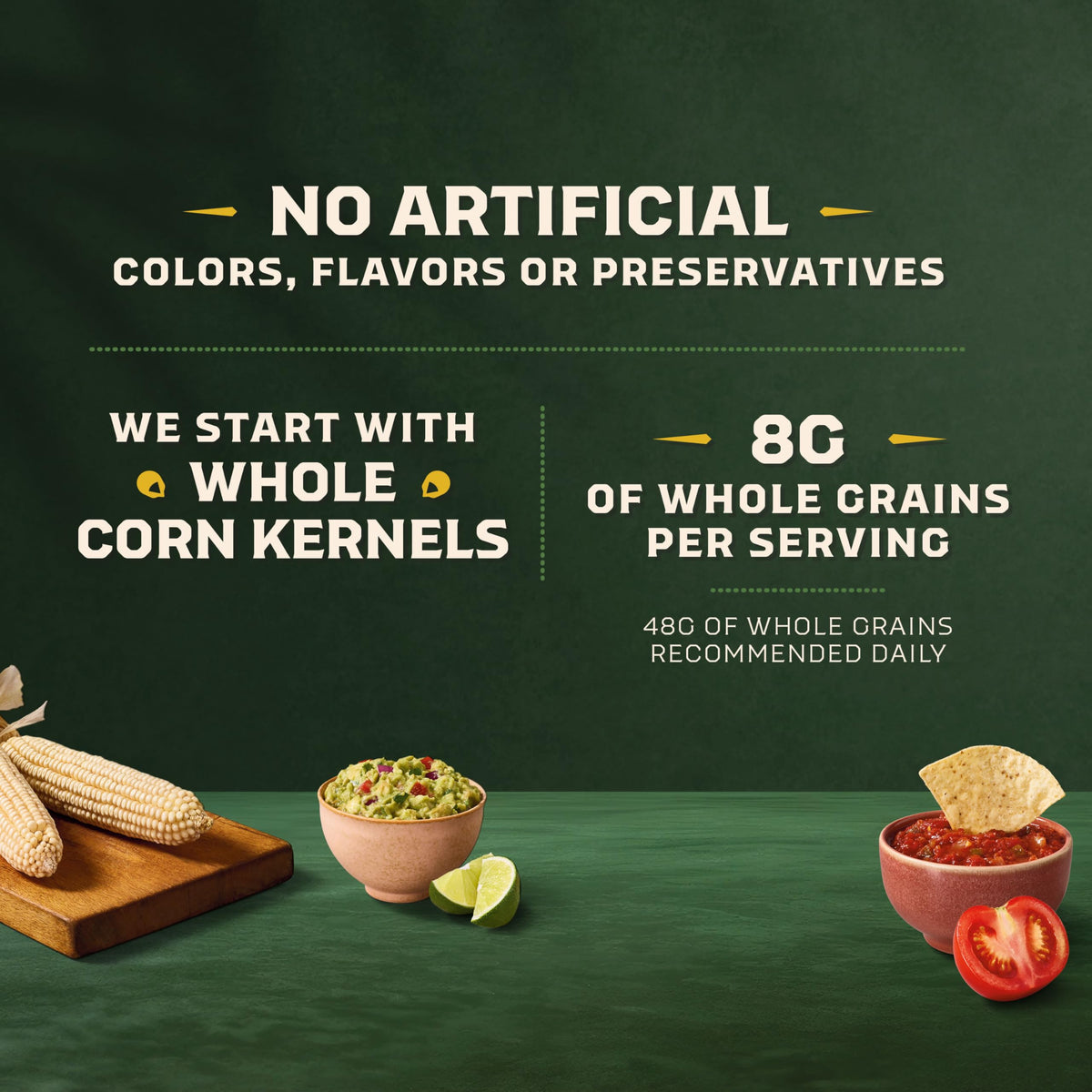 Tostitos Crispy Rounds deliver satisfying crunch and flavor.