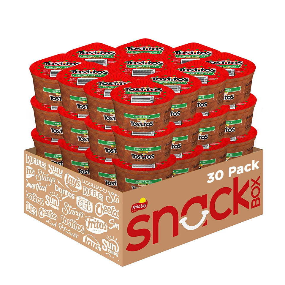 Tostitos Medium Chunky Salsa To Go cups on the go for sharing