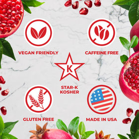 Total Tea Detox Guayusa Energy Tea ingredient blend with green tea and guayusa.