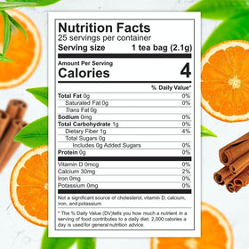 Total Tea Simming Detox Tea bags steep for a soothing caffeine-free ritual.