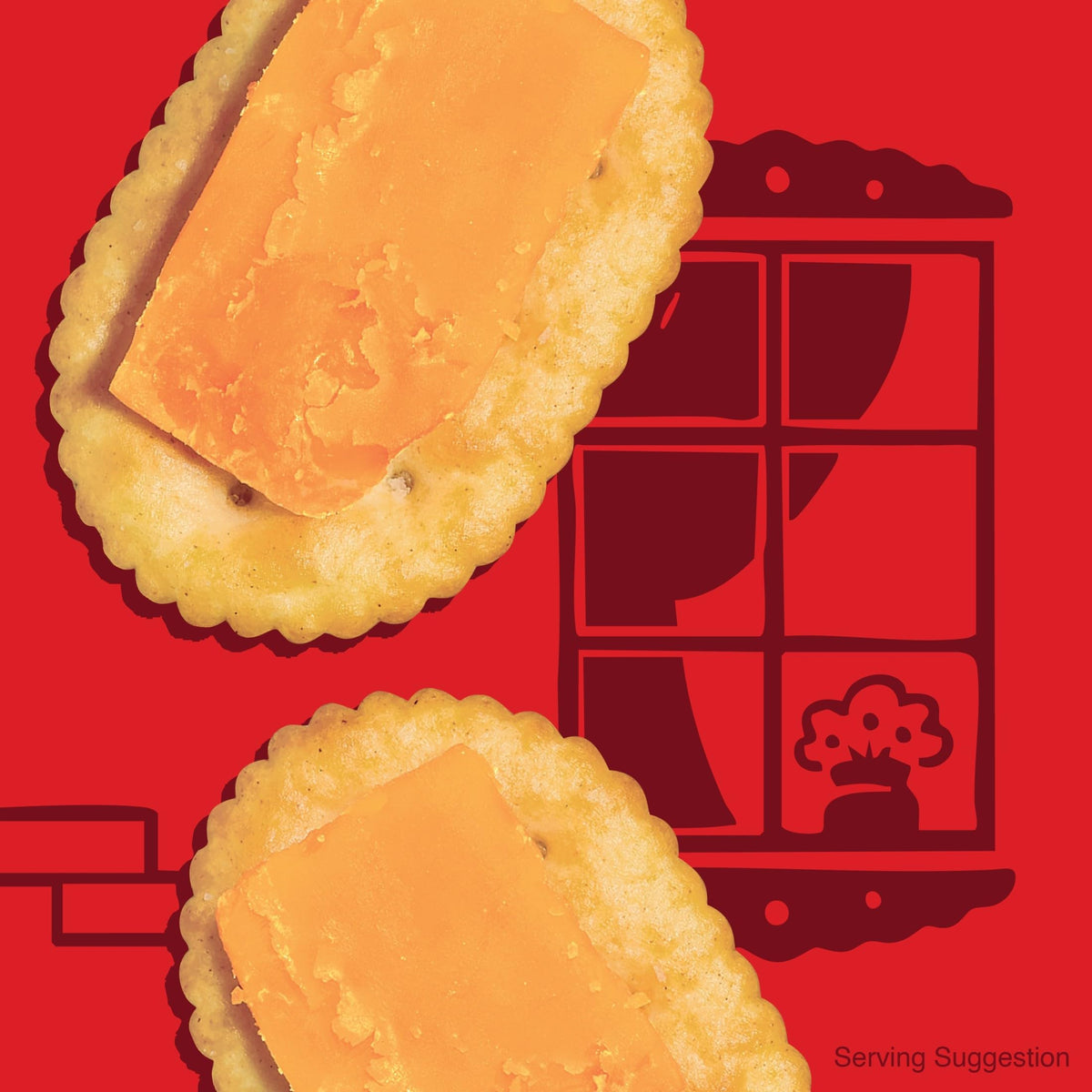 Town House Original crackers complement chicken salad for easy lunches.