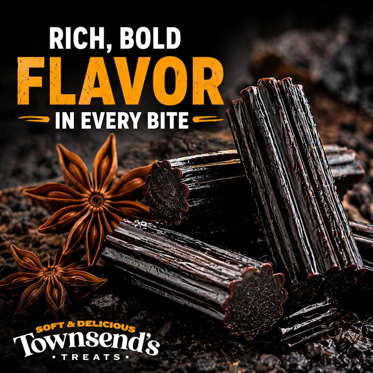 Ideal gift idea for licorice lovers from Townesend’s Treats.