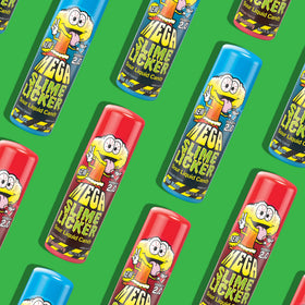 TOXIC WASTE Mega Slime Licker 2.0 party setup ideal for snacks and desserts