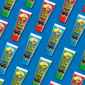 TOXIC WASTE Slime Licker Squeeze 3-pack front view shows colorful tubes