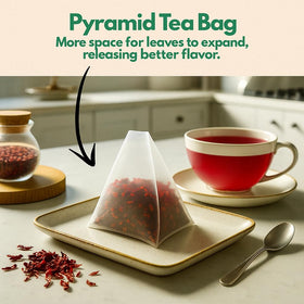TOZZY packaging variation – fresh tea moments with packaging may vary.