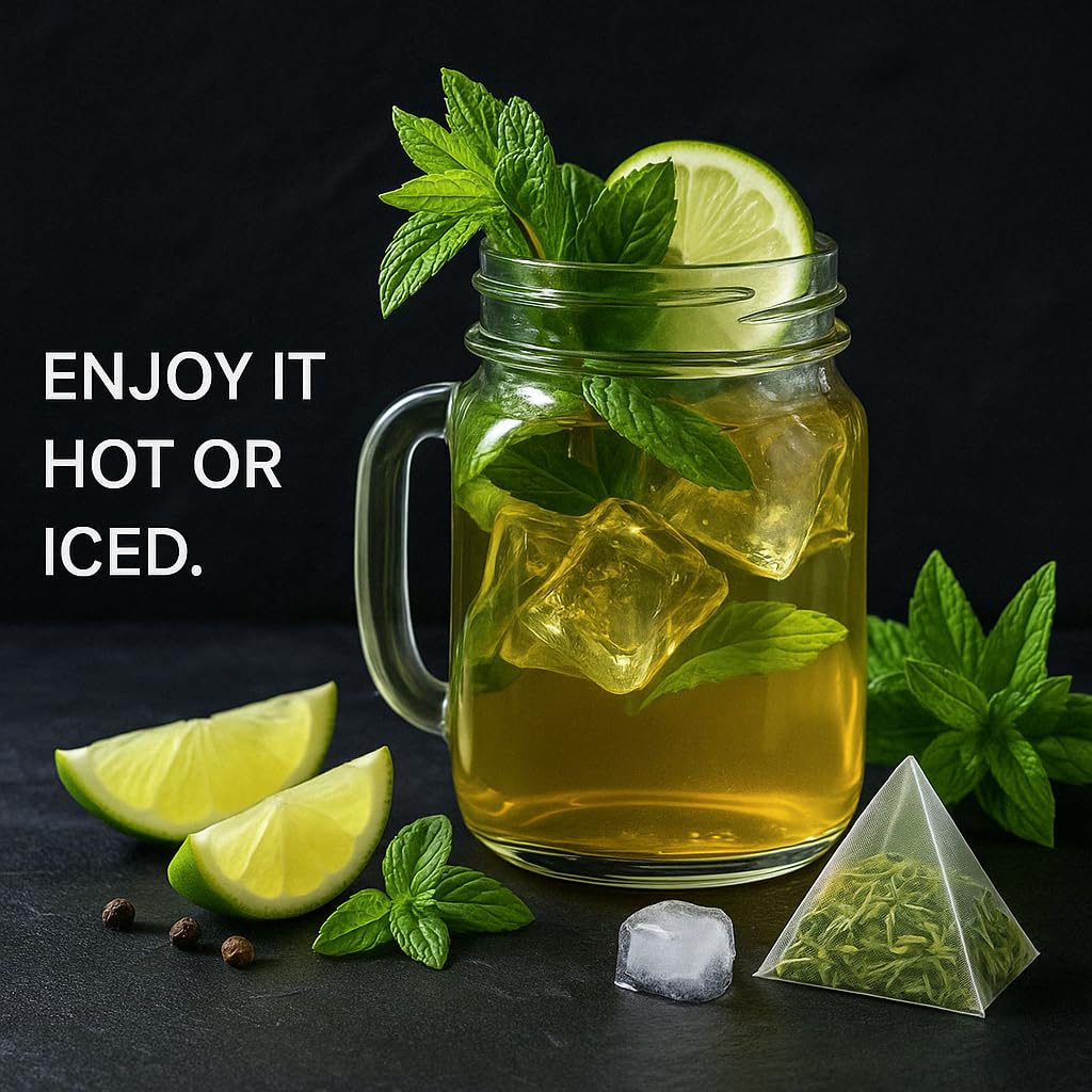 Tozzy Organic Spearmint Tea on shelf invites everyday tea moments.