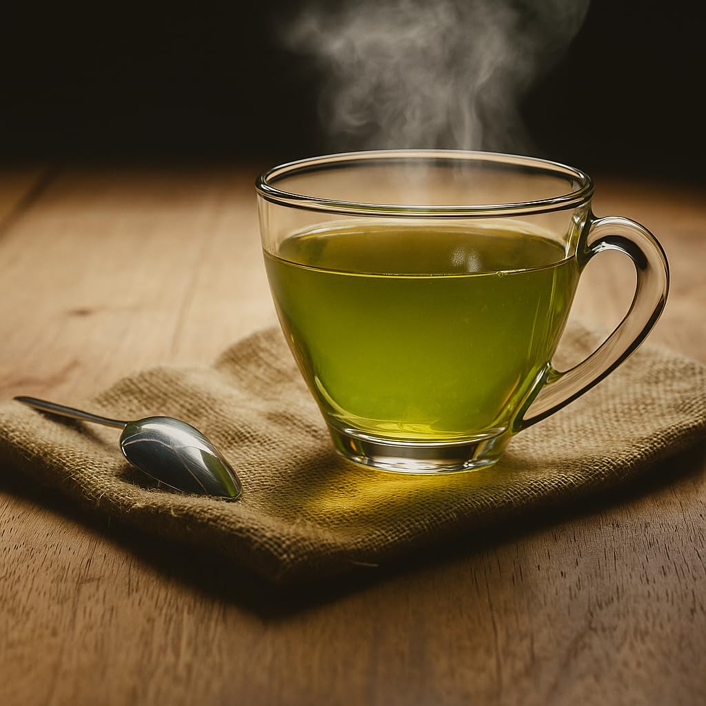 TOZZY organic tea bag array signals sustainable choice and convenience.