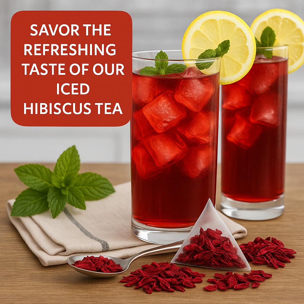 TOZZY tea bags steeping in hot water – releasing floral aroma.