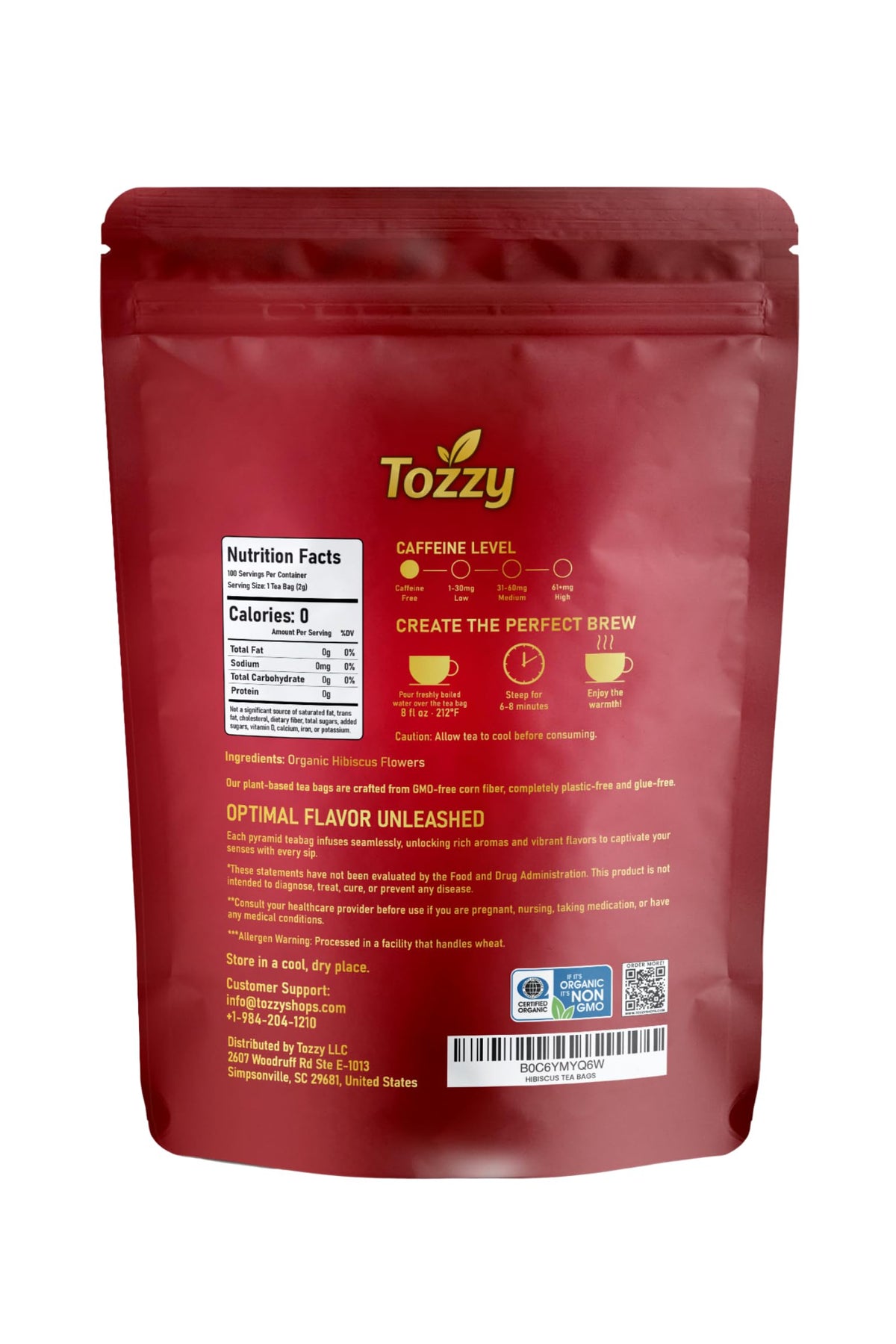 TOZZY brew in a cup – calm ritual and balanced flavor.
