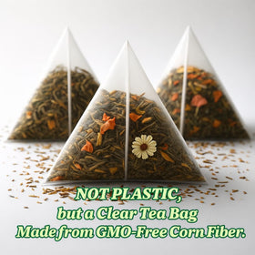 Tozzy tea bundle on shelf highlights sustainable sourcing.