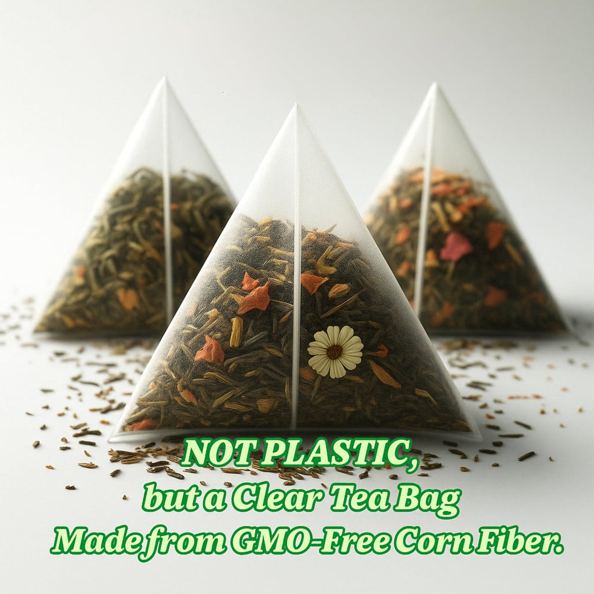 TOZZY tea packaging may vary, but the organic blend remains consistent.